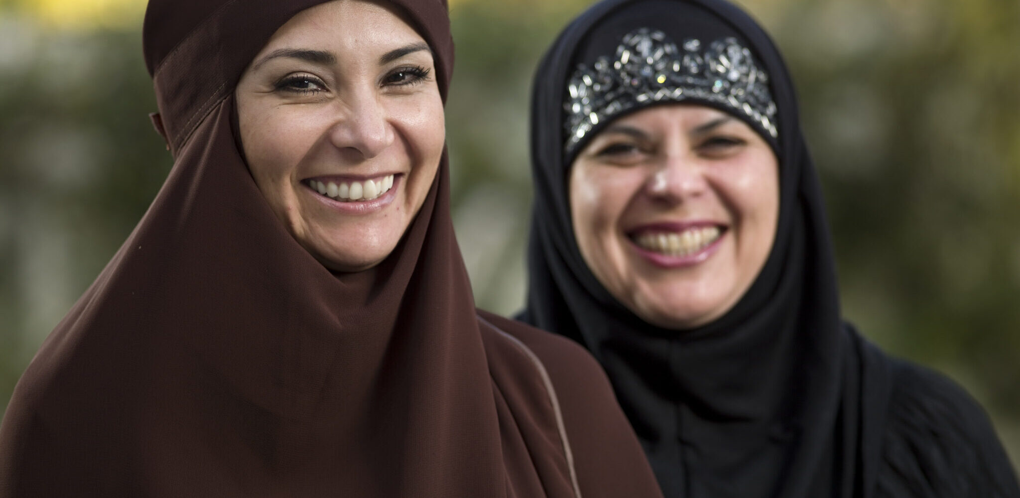 Two muslim woman